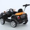 รถขาไถ-Mini-Cooper-Foot-To-Floor-Ride-On-Black-Orange-1