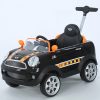 รถขาไถ-Mini-Cooper-Foot-To-Floor-Ride-On-Black-Orange